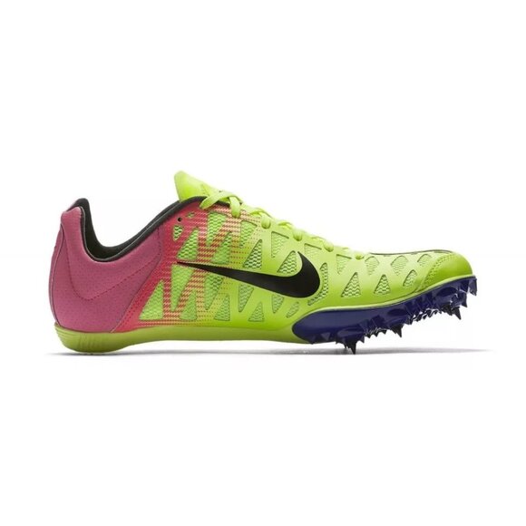Nike Mens Racing Zoom Rival Victory 3 Track Field Spikes Neon Pink Size 11.5 - Picture 2 of 8